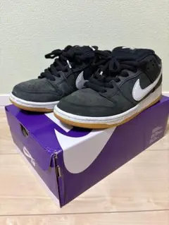 Nike SB Dunk Low Pro ブラック/ホワイト 26cm