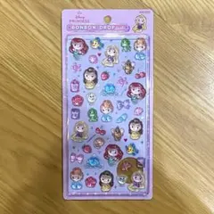 ボンボンドロップシール ディズニープリンセス 正規品 新品未開封
