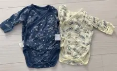 UNIQLO ベビー肌着 ボディースーツ ディズニー ダンボ 2枚セット 60