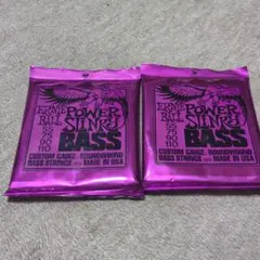 【こーへー様専用】アーニーボール Power Slinky ベース弦　2個セット