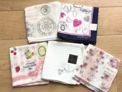 ハンカチ　5枚セット