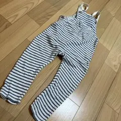 ZARA ストライプ オーバーオール 104cm