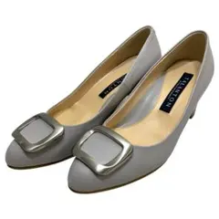 【美品】タラントン (22.5) パンプス バックス チャンキーヒール 希少のサムネイル