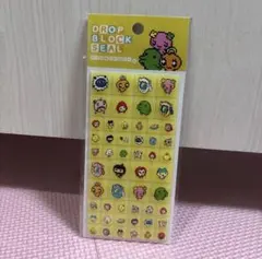 新品未使用　たまごっち　黄色　タイルシール　シール帳　 タイルみたいなシール
