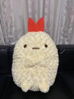 すみっコぐらし　ローズボア　ぬいぐるみXL プレミアム　えびふらいのしっぽ