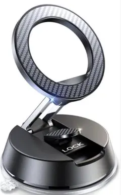スマホホルダー 車 マグネット業界注目の真空ゲル吸盤強磁力&安定性 up