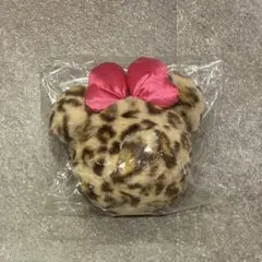 ミニー　ヒョウ柄　ポーチ