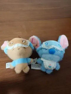 top toy ディズニー 眠い目ストラップ スティッチ/ルート