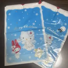 サンリオ クリスマス ショップ袋 巾着　2枚セットのサムネイル