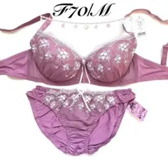 F70/M グラナティス ブラジャー&ショーツ 上下 51174 PUのサムネイル