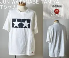 並品★JUN WATANABE TAMIYA タミヤ 星プリント Tシャツ Mのサムネイル