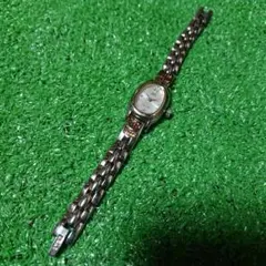 Q&Q 腕時計 オーバル形 レディース 稼動品 補修ありジャンク扱いのサムネイル