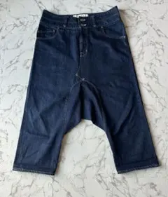 美品GANRYU セルビッジサルエルデニムパンツ 16SS コムデギャルソン 名作 GANRYU サルエルデニム セルビッチ 2015 - メルカリ
