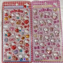 サンリオ　ハローキティ　ボンボンドロップシール　2枚セット まとめ売り