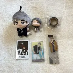 ハイキュー　宮治　ぬいぐるみ　フィギュア　マスキングテープ　カード　まとめ売り