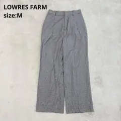 【LOWRES FARM ローリーズファーム】（M）ストレート ワイドパンツ