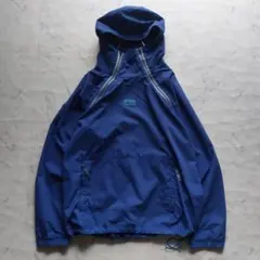 00s y2k ナイキ NIKE アノラックパーカー M 青 プルオーバー