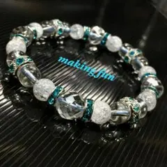 天然石 ブレスレット デザイン クリスタル