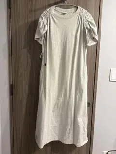 【美品】Champion グレー 半袖ワンピース