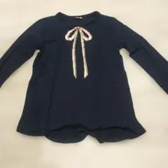 ZARA リボンプリント　カットソーのサムネイル