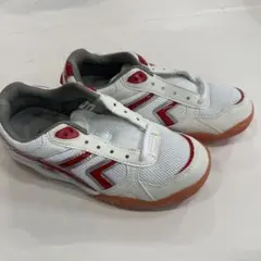 スポーツシューズ ホワイト/レッド 22.5cm 新品未使用