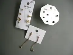 新品未使用 lattice ラティス他 ピアス 3点セット ④ 福袋