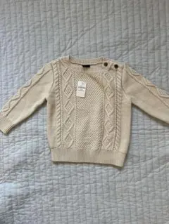 【タグ付き新品90㎝】GAPのおしゃれセーター