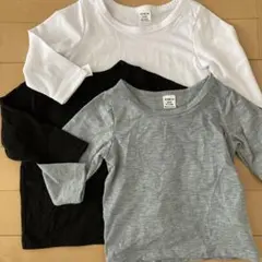 SHEIN 長袖Tシャツ 3枚セット 9-12M