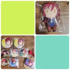 あんさんぶるスターズ！　あんスタ　逆先夏目　缶バッジセット　5周年コスマス