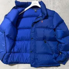 ポロラルフローレン ダウンジャケット ポニー 刺繍 Mサイズ ヴィンテージ