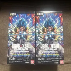 ドラゴンボール フュージョン ワールド ブースターパック 2箱 テープ付き