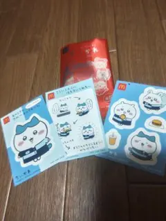 マクドナルド　ハッピーセット　ちいかわシール