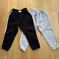 monmimi ラインジョガーパンツ　XL 120cm