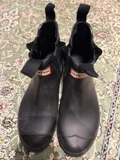 HUNTER サイドゴア レインブーツ 25cm