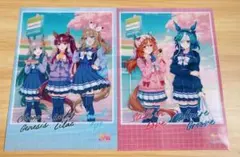 ウマ娘 ファミリーマート クリアファイル ファミマ　セット