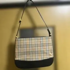 美品】お値下げ相談可能 Burberry ヴィンテージチェックショルダー 