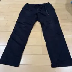 Gramicci ブラック ワークパンツ L