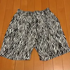WEGO ゼブラ柄 ショートパンツ S ウエストゴムのサムネイル