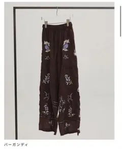 Embroidery Patchwork Trousers 36 エクリュ - メルカリ