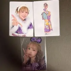 仲川瑠夏　トレカ　3枚セット