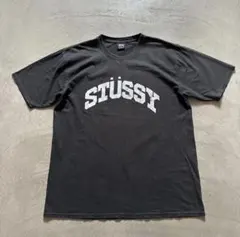 Stüssy ブラック Tシャツ Lサイズ　希少