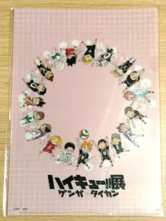 ハイキュー!! ゲンガ×タイカン 会場限定クリアファイル ちびキャラ 新品未開封のサムネイル