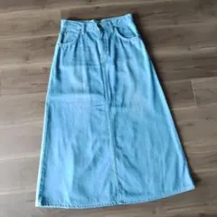 【Lee】美品 デニムロングスカートS（ウエスト75cm）のサムネイル
