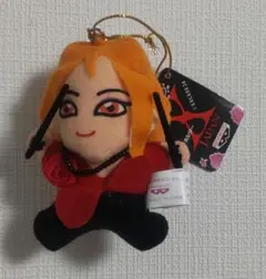 X JAPAN　マスコット　キーホルダー　ぬいぐるみ　バンプレ　YOSHIKI