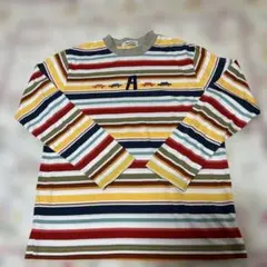 familiar ★ファミリア　ストライプ 長袖シャツ 150