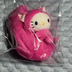 【ハローキティ】チャーミーキティ 平成ふわふわ尻尾 マスコット