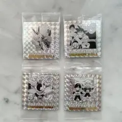 SALE❣️ドラゴンボール 40周年記念❣️オリジナルイラストレーションシール 4枚