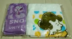最終値下げ‼️【新品】スヌーピーウォッシュタオル2枚セット　ニッセイ