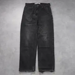 リーバイス550 W32 ブラックデニム 黒 00s 古着 ボトム 18744