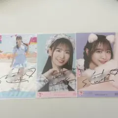 イコラブ 瀧脇笙古 直筆3点まとめ売り